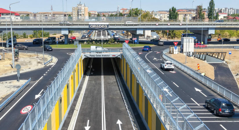 Komplex csomóponttal tehermentesítették Nagyvárad észak-déli főútját