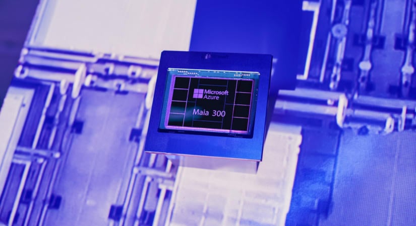 Legalább egymillió saját AI-processzort állít hadba jövőre a Microsoft