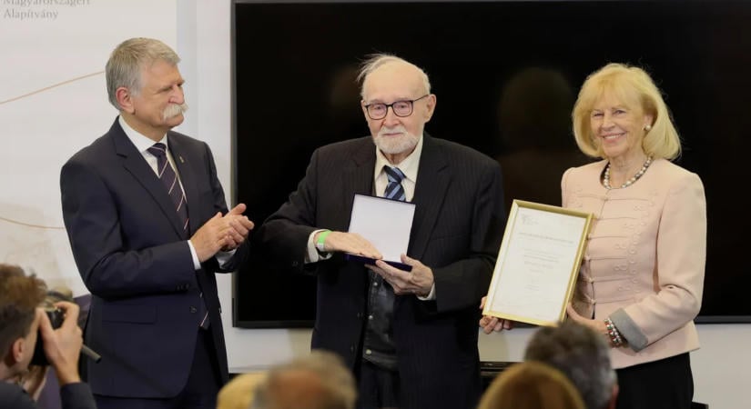 Baranyi László színművész kapta idén a Polgári Magyarországért Díjat