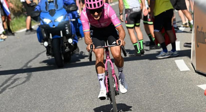 Carapaz szökésből nyert hegyi befutót a Tour de France-on