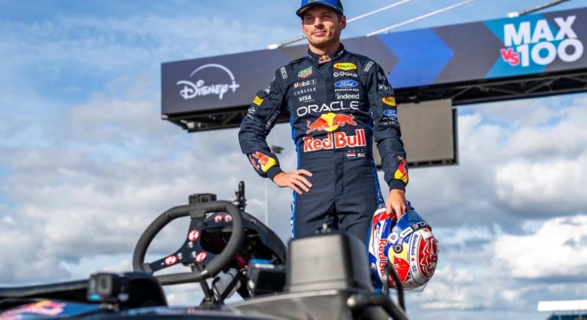Százan indultak ellene, de Max Verstappen az utolsó helyről indulva ledarálta a mezőnyt