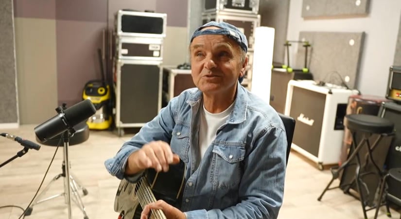 Gáspár Laci beváltotta az ígéretét: stúdiófelvételt kapott ajándékba az X-Faktor 71 éves énekese