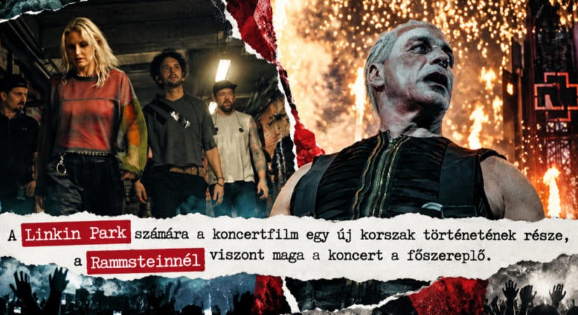 Linkin Park és Rammstein: két stadionkoncert költözik a mozivászonra