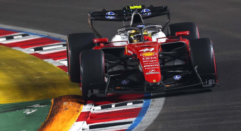 Hamilton elárulta, miért vált kezelhetetlenné a Ferrarija a Q3-ra