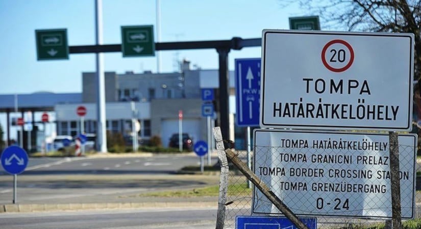 Nem jutott messzire a BMW-vel az osztrák férfi, Tompánál lekapcsolták