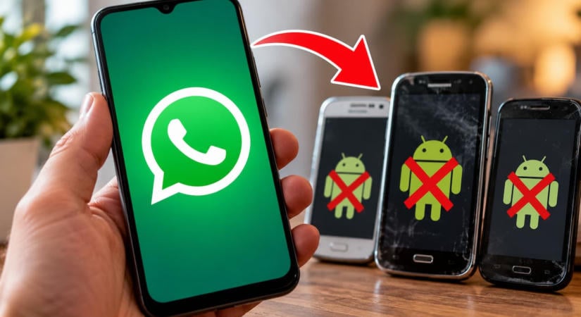 Mától ezeken az okostelefonokon már nem működik a WhatsApp