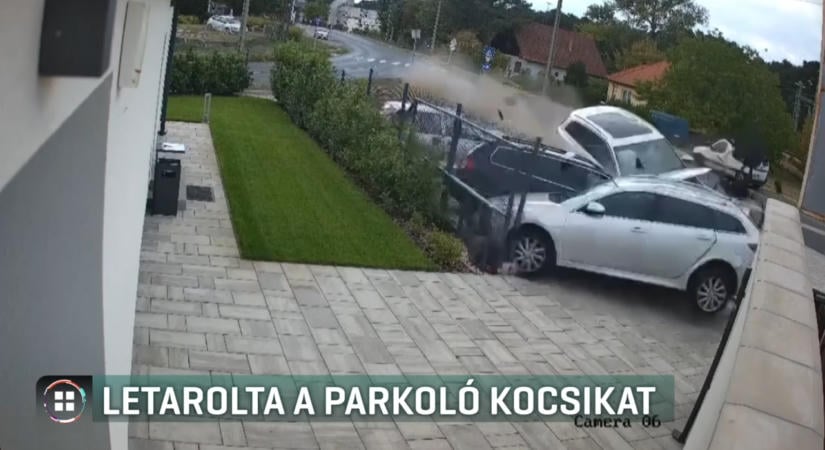 „Kicsit kilyukadt a kocsi” – mondta a három autót letaroló sofőr