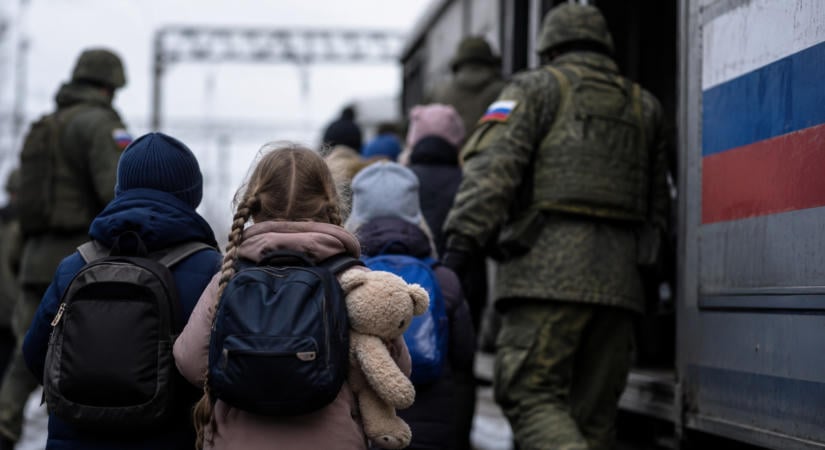 Ukrán gyermekek ezreit hurcolták Oroszországba – Szankciókat vetett ki az EU