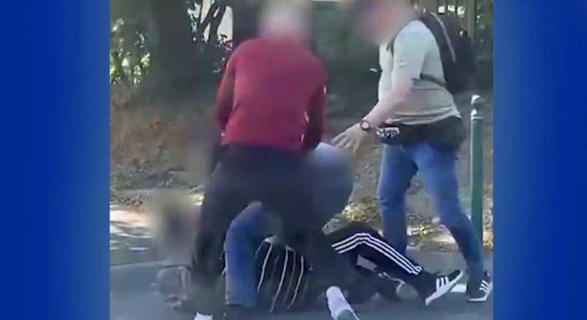 A zsaruk karjaiba sétált a betörő Újbudán: A rendőrök szeme láttára tört be egy lakásba az ékszerrabló férfi