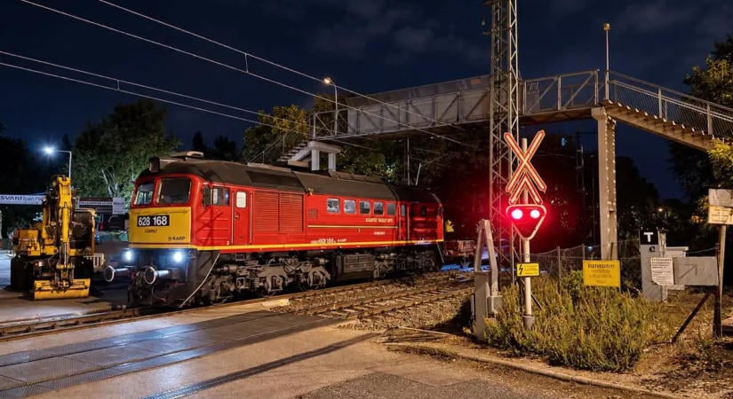 Lassújeleket számol fel a MÁV az 1-es vonalon Kelenföld és Budaörs között