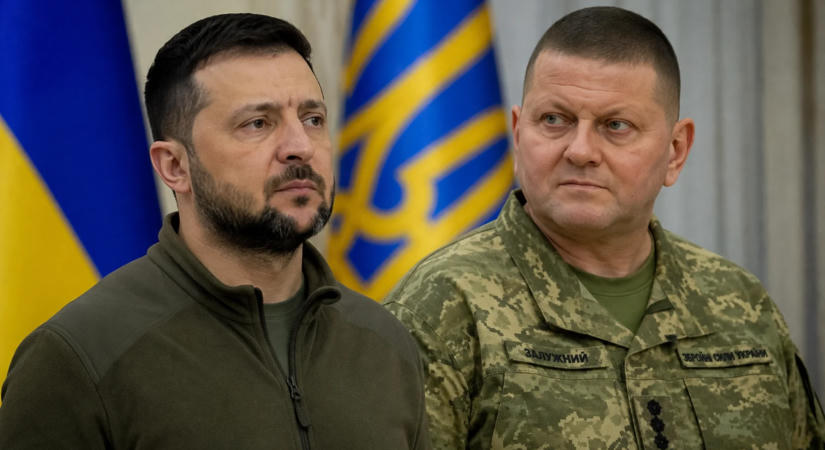 Újabb részletek a Zelenszkij és Zaluzsnij közötti konfliktusról