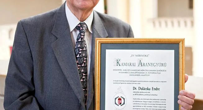 Elhunyt Dr. Dulácska Endre professor emeritus