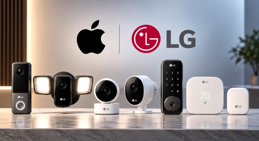 Hat új okosotthonos eszközön dolgozhat együtt az Apple és az LG