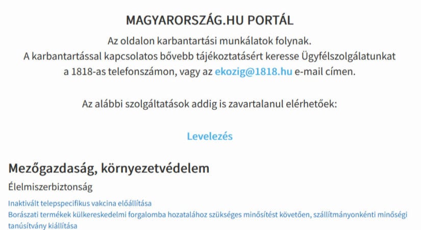 Leállt a magyarorszag.hu és több kormányzati portál, világszerte nagy gondok vannak a nettel