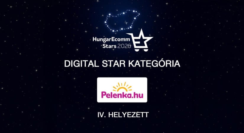 A Pelenka.hu ismét a hazai e-kereskedelem élvonalában végzett