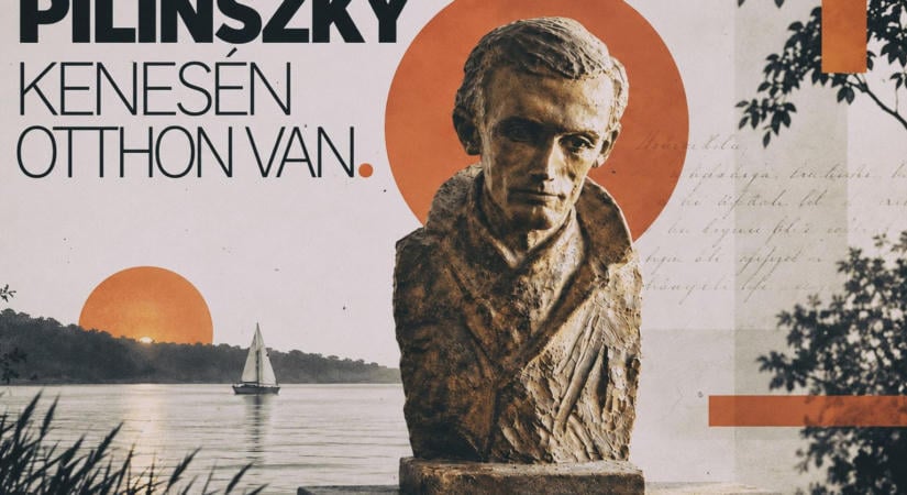 Szobrot állítanak Pilinszkynek Balatonkenesén