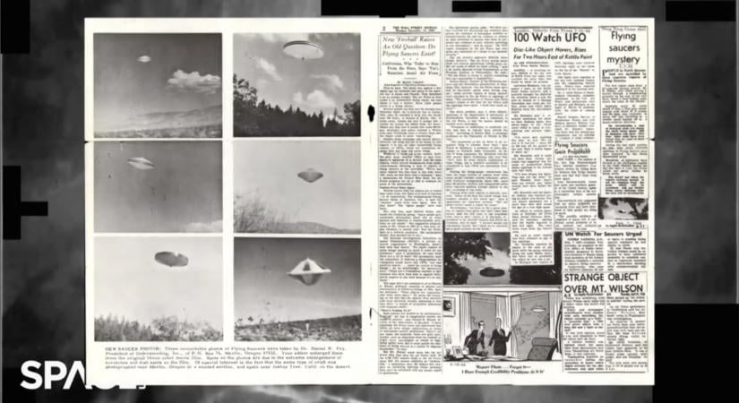 71 újabb UFO-aktát hozott nyilvánosságra a Pentagon – több jelenséget máig nem sikerült azonosítani