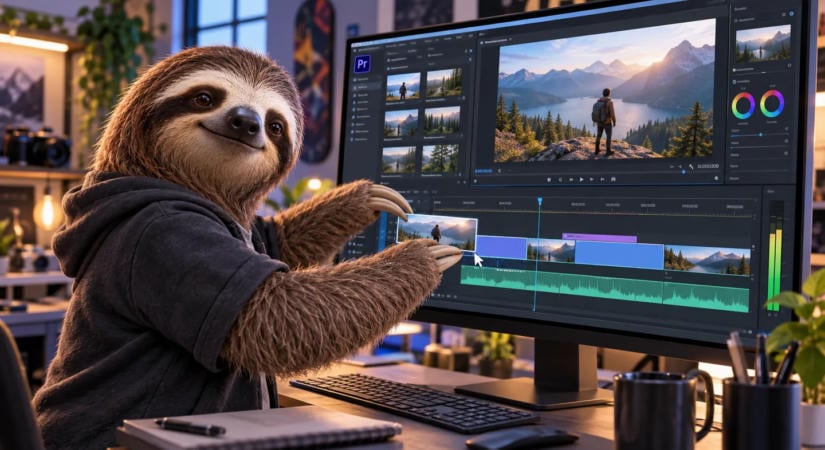 Premiere Pro AI-videó teszt: már a timeline-on generálunk – de workflow még nincs
