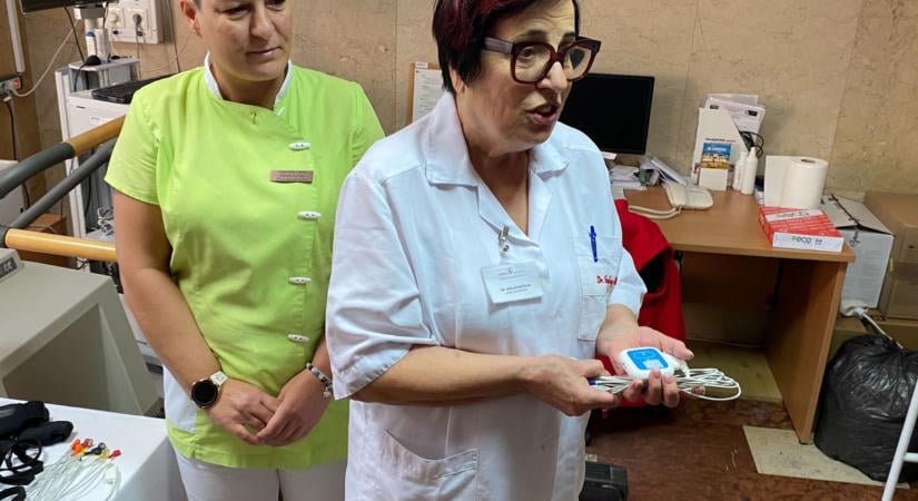 Új segítség a szívritmuszavarok felismerésében - korszerű műszer a soproni rehabilitációs központban