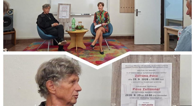 „Megigazulni” – Pósa Zoltán hitről és emberi sorsokról is vallott felvidéki könyvbemutatóján