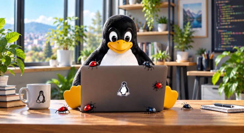 Brutálisan sok, 1313 biztonsági hibát javít a Debian Linux legújabb frissítése