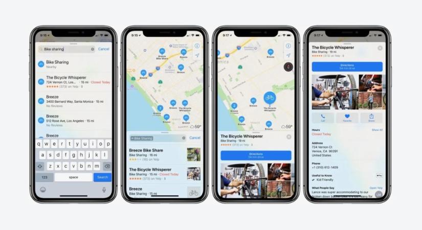 Mosolygóssá válik az Apple Maps