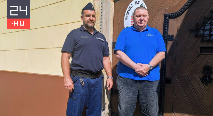 Két bv-s mentett meg egy falut a tűzvésztől a Börzsönyben