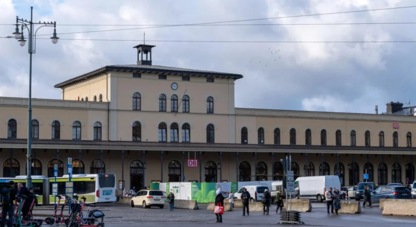 Robbanás történt az augsburgi főpályaudvaron, többen megsérültek