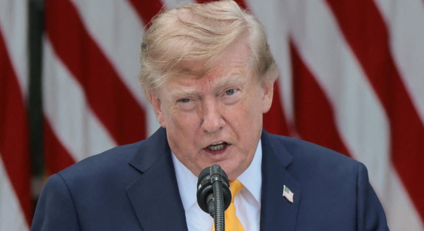 Donald Trump kereskedelmi blokáddal fenyegeti Európát, szerinte Brüsszel nevetséges ötlettel állt elő