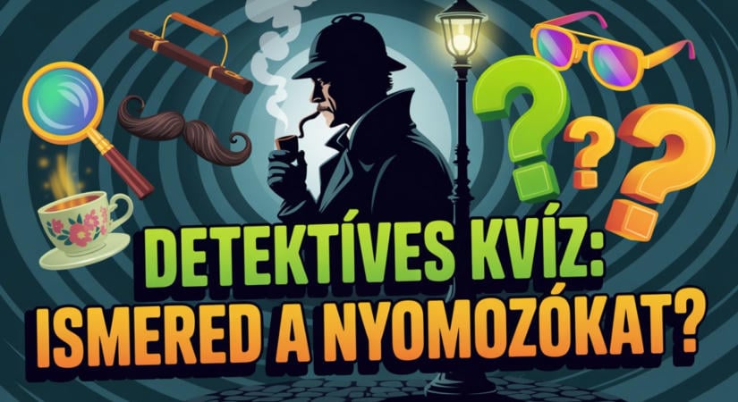 Krimi kvíz: Sherlock Holmestól Poirot-ig. Felismered a leghíresebb nyomozókat?