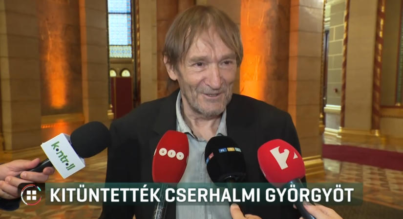 Kitüntették Cserhalmi Györgyöt!