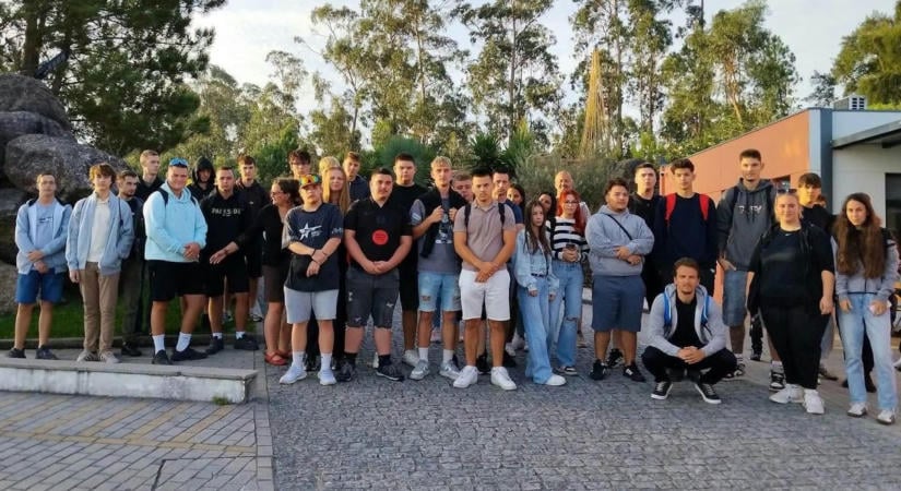 Portugáliában szereztek szakmai tapasztalatot a Kinizsi diákjai