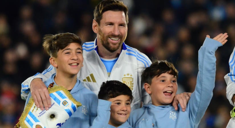 Messi olyan megtiszteltetésben részesült, amire aligha számított