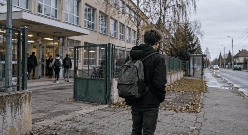 Tizenhat évesen a semmi ágán