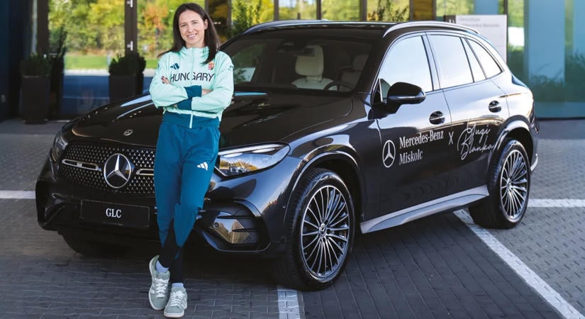 Guzi Blanka a Mercedes „pilótája” lett