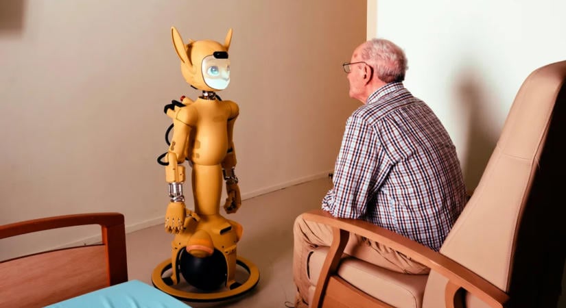 Már robotok vigyáznak az idősekre Kínában – elképesztő, mire képesek