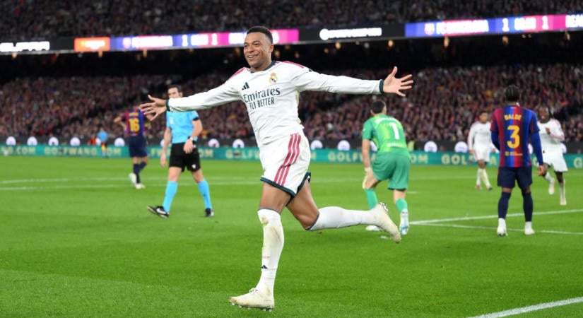 A Real Madridnak sikerült megállítania a Barcelonát a bajnokságban