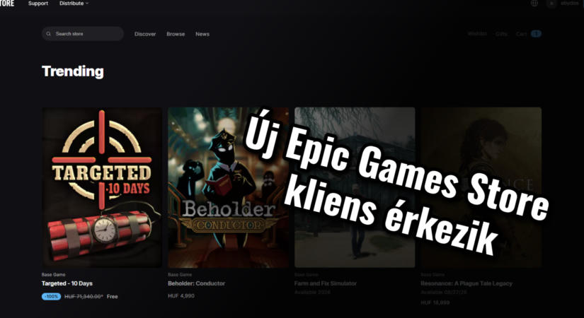 Hamarosan Linux-támogatást kap az Epic Games Store