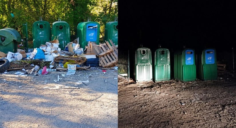 Nem mindegy, mi kerül a szelektív gyűjtőszigetek mellé