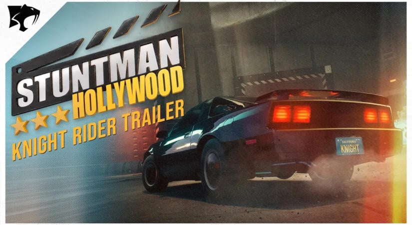 K.I.T.T. farol, ugrat és zúz át kerítéseken a Stuntman: Hollywood legújabb előzetesében, de ott van a Hot Pursuit mód is!