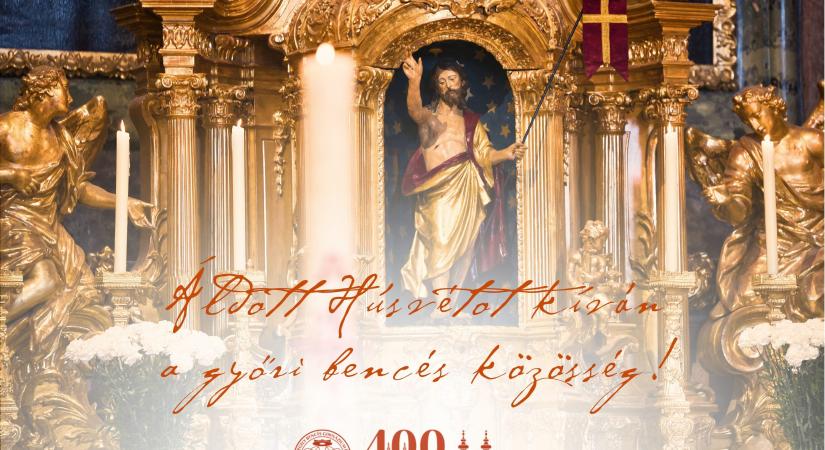 Nagyheti istentiszteleti rend a bencés templomban