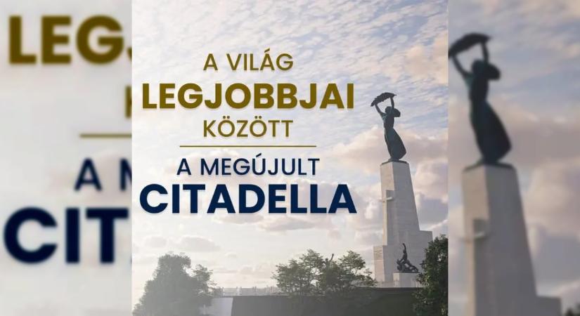 Döntős a megújult Citadella a World Architecture Festivalon