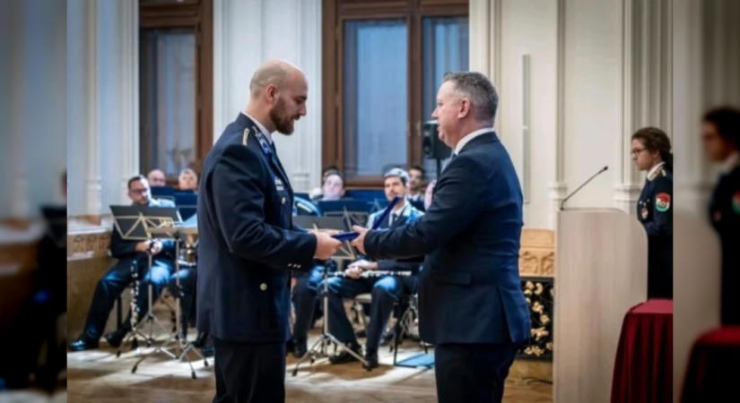 Életmentésért kapott elismerést a rendőr Kaposszekcsőn
