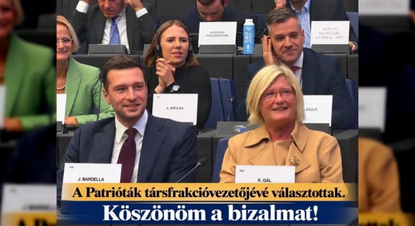 Gál Kinga a Patrióták Európáért frakció társfrakcióvezetője lett