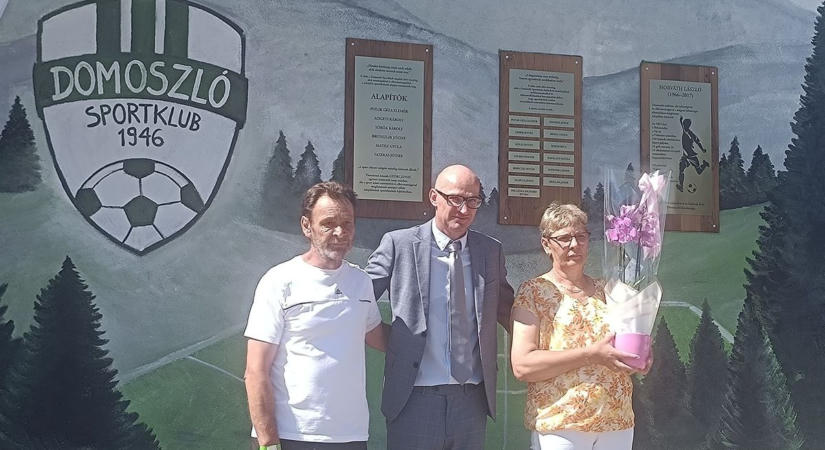 Domoszló SK 80: Csank János is fejet hajtott a korán elhunyt legenda előtt