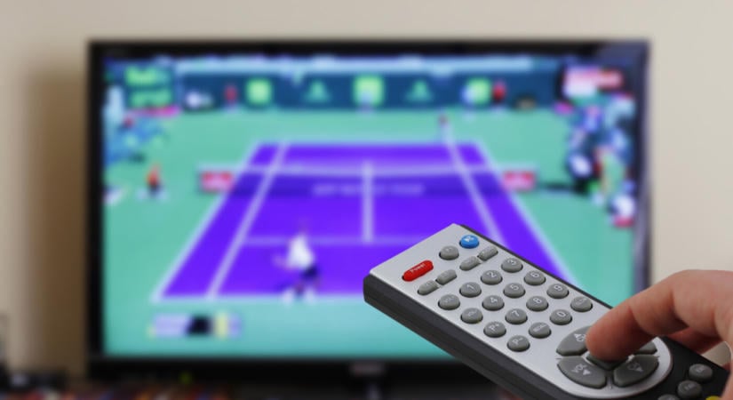 Foci, röplabda, kerékpár és tenisz a tévében