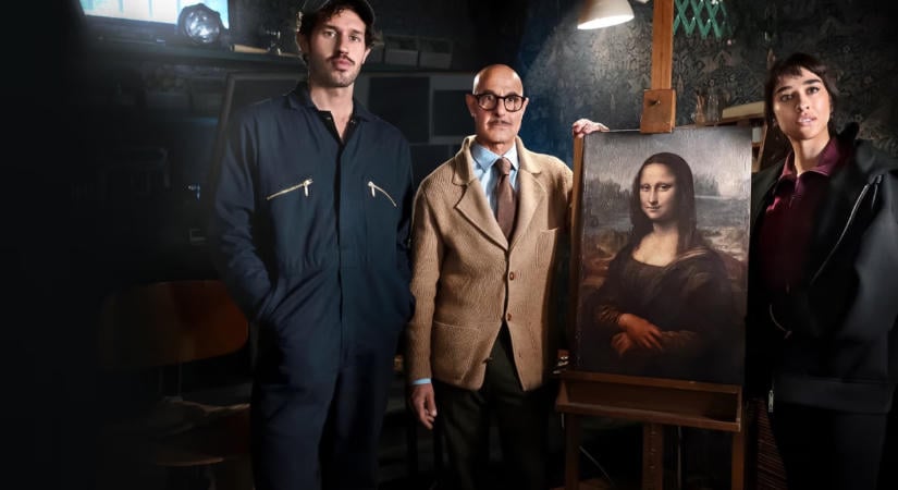 Mától nézheted: Stanley Tucci a Mona Lisa ellopására készül az új heistfilmben, már a streamingóriás kínálatában