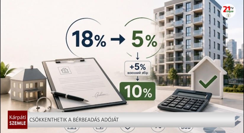 Csökkenthetik a bérbeadás adóját – (videó)