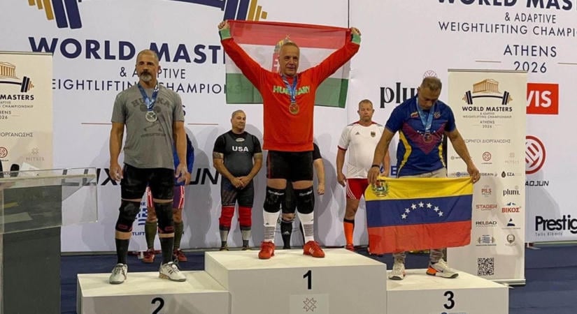 Masters világbajnok a Kecskemét súlyemelője