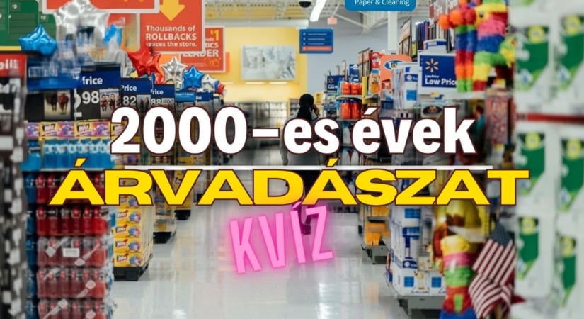 Retró kvíz: Mennyibe került egy kiló kenyér 2000-ben? Emlékszel még az árakra?